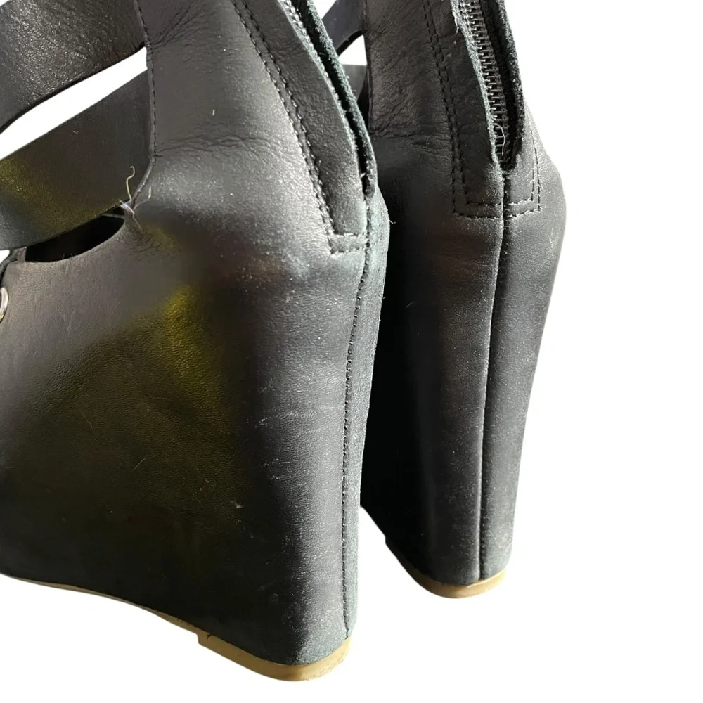 Dolce Vita Whimsigoth Wedge Sandals 6 revolve leather strappy shoes open toe